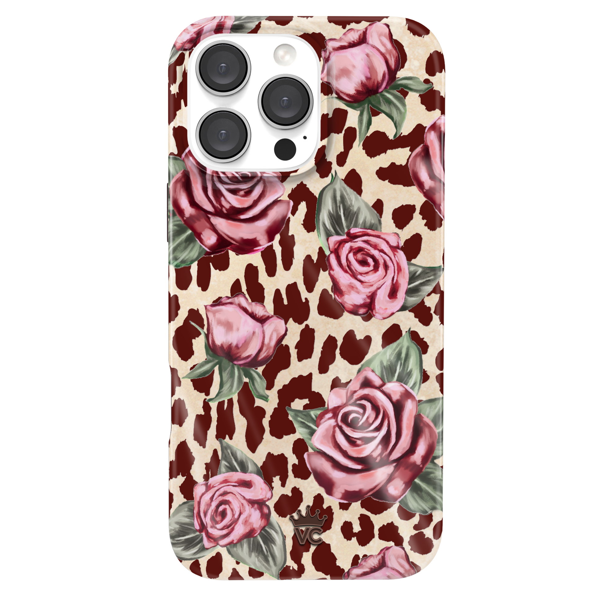 Rosy Leopard iPhone Case