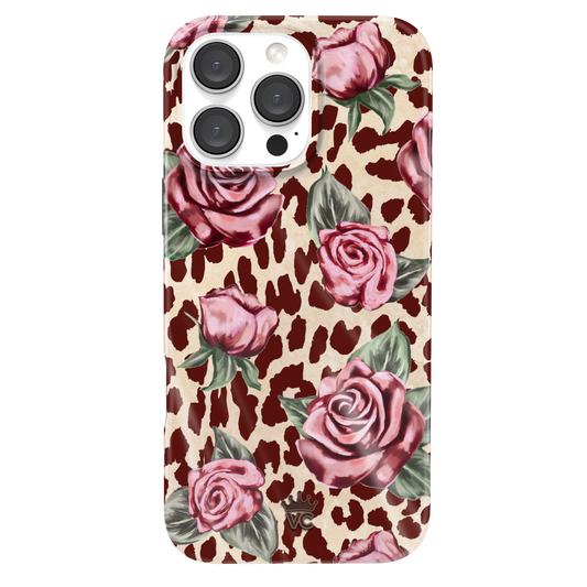 Rosy Leopard iPhone Case