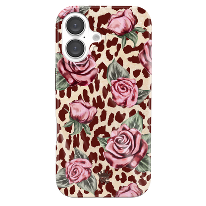 Rosy Leopard iPhone Case