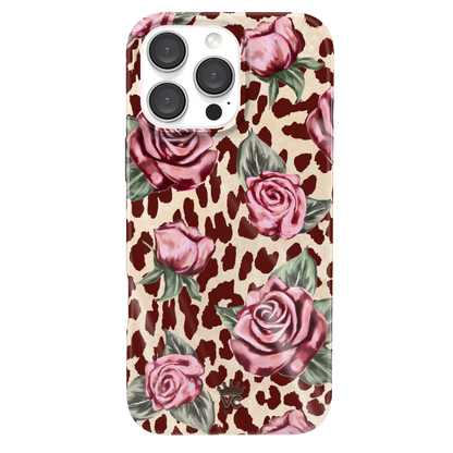 Rosy Leopard iPhone Case