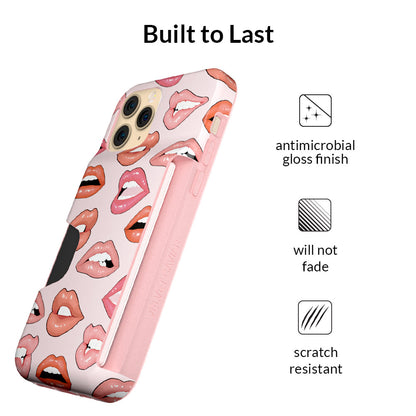 Nude Lips iPhone Wallet Case