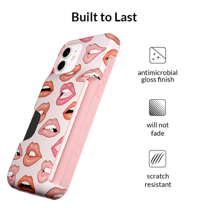 Nude Lips iPhone Wallet Case