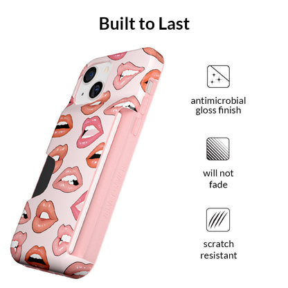Nude Lips iPhone Wallet Case