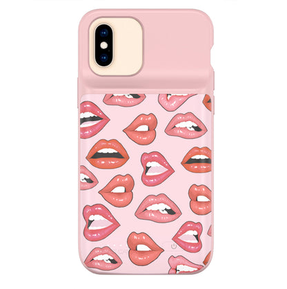 Nude Lips iPhone Charging Case