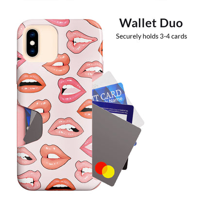 Nude Lips iPhone Wallet Case