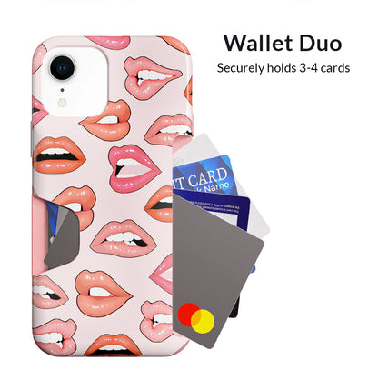 Nude Lips iPhone Wallet Case