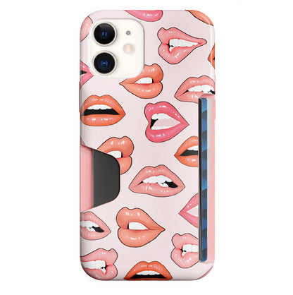 Nude Lips iPhone Wallet Case