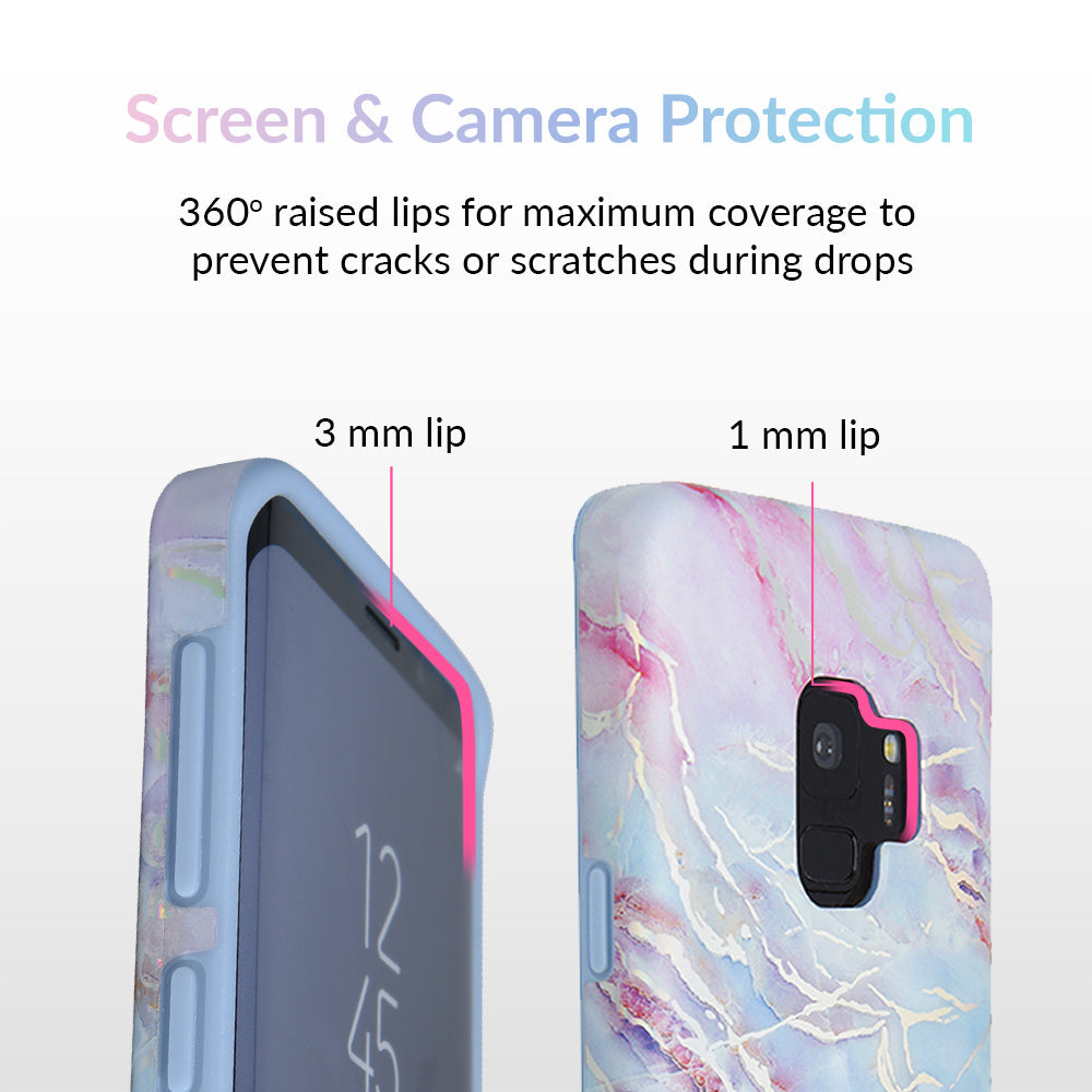Holo Moonstone Marble Samsung Galaxy Case