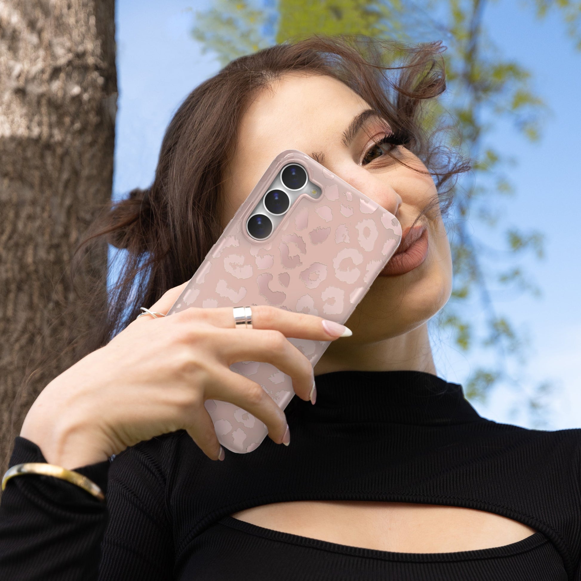Nude Leopard Samsung Case