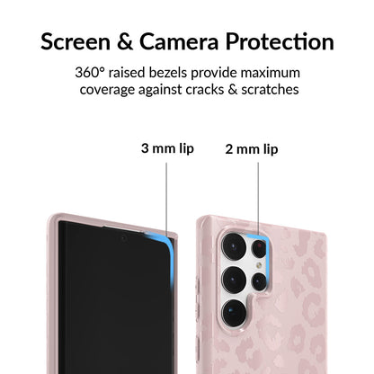 Nude Leopard Samsung Case