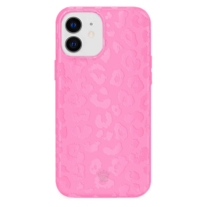 Hot Pink Leopard iPhone Case