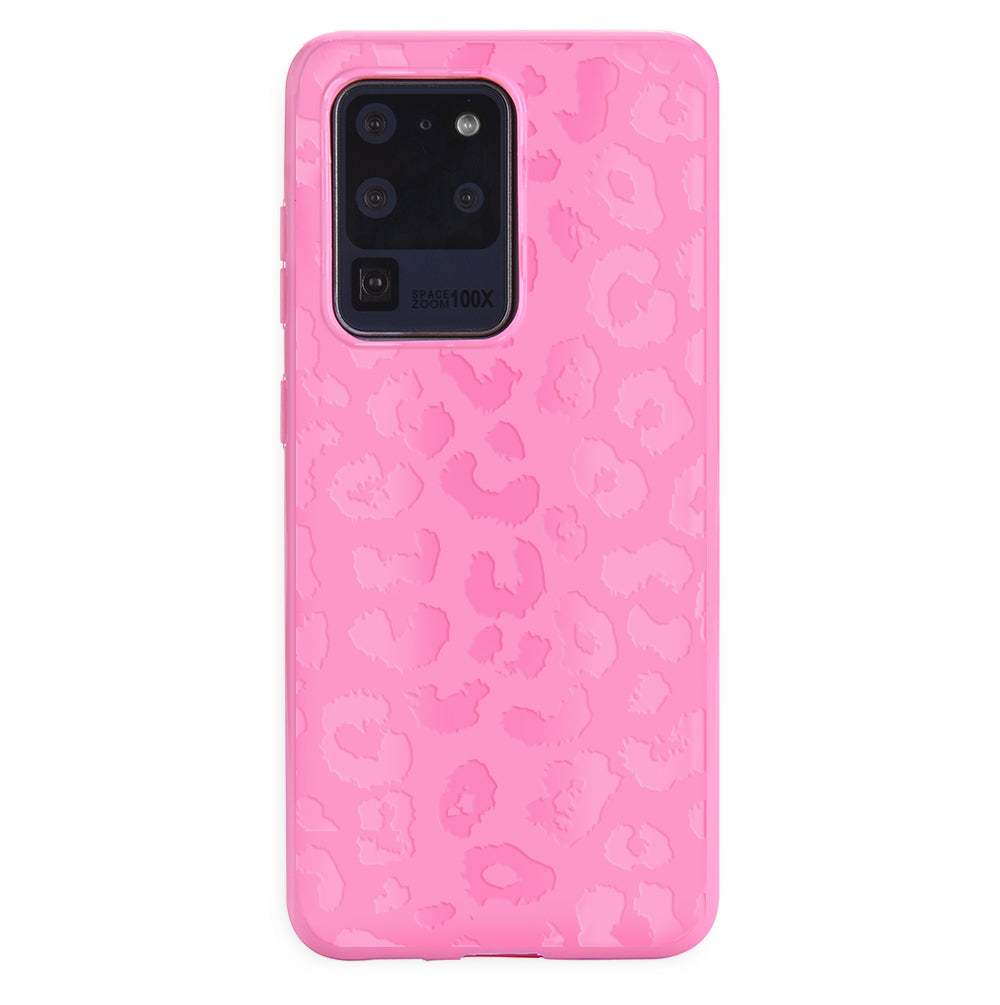 Hot Pink Leopard Samsung Case