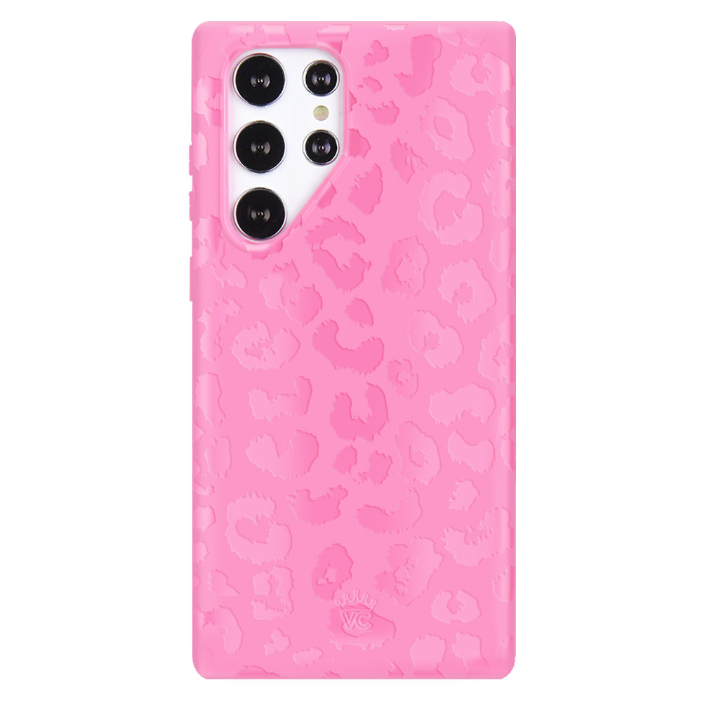 Hot Pink Leopard Samsung Case