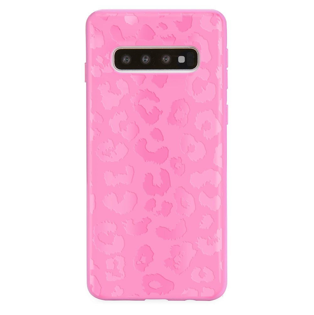 Hot Pink Leopard Samsung Case