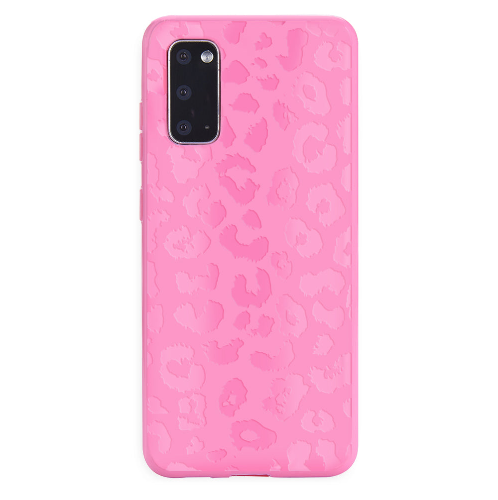 Hot Pink Leopard Samsung Case