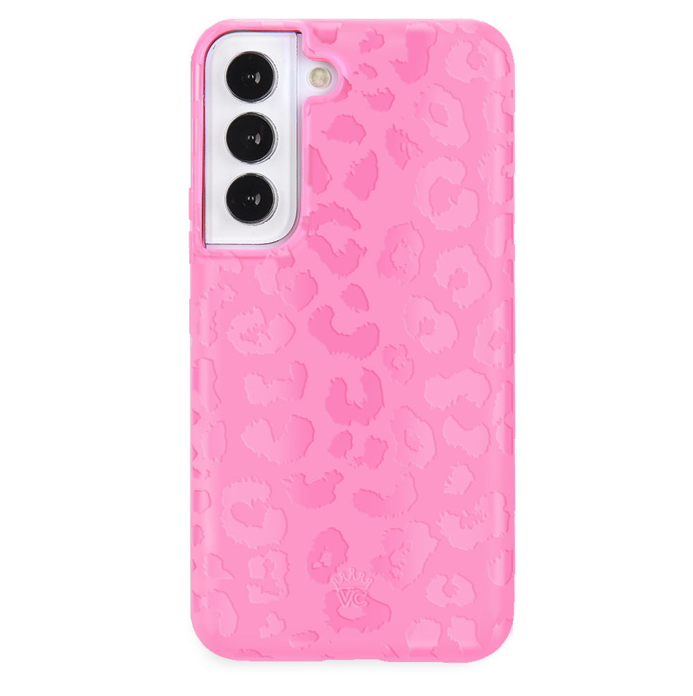 Hot Pink Leopard Samsung Case
