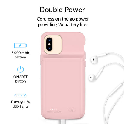 Pink iPhone Charging Case