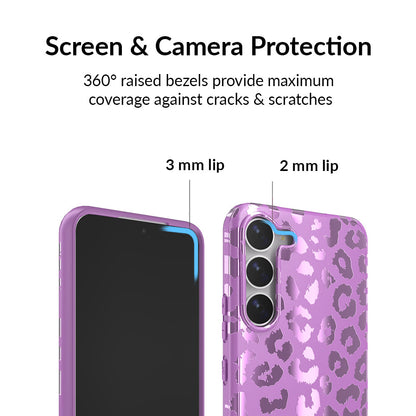Amethyst Leopard Samsung Case