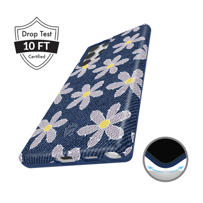 Denim Daisy Samsung Case