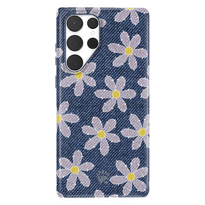 Denim Daisy Samsung Case