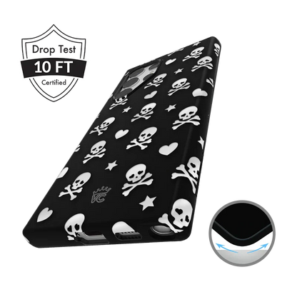 Chrome Skulls Samsung Case