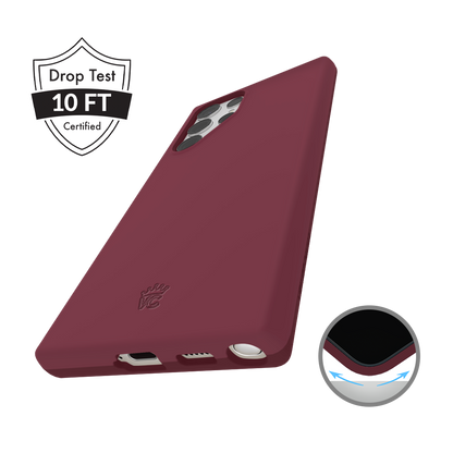 Burgundy 1990 Samsung Case