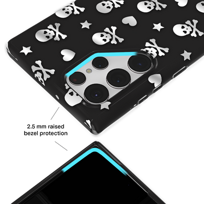 Chrome Skulls Samsung Case
