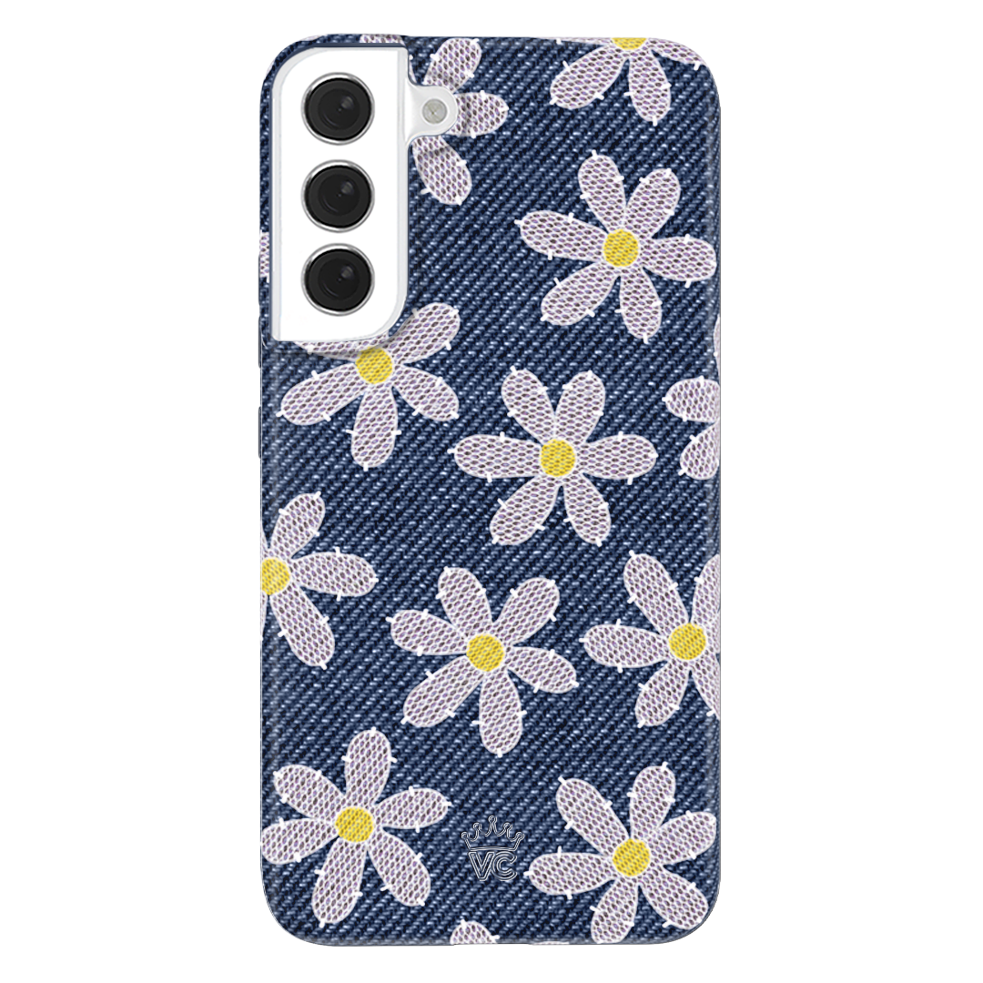 Denim Daisy Samsung Case