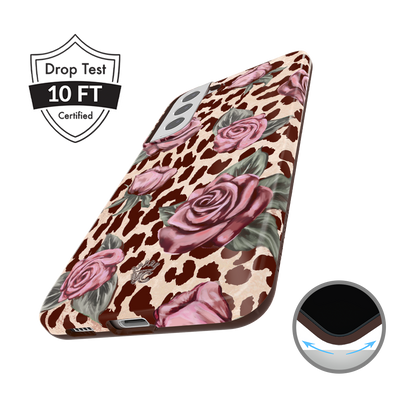 Rosy Leopard Samsung Case