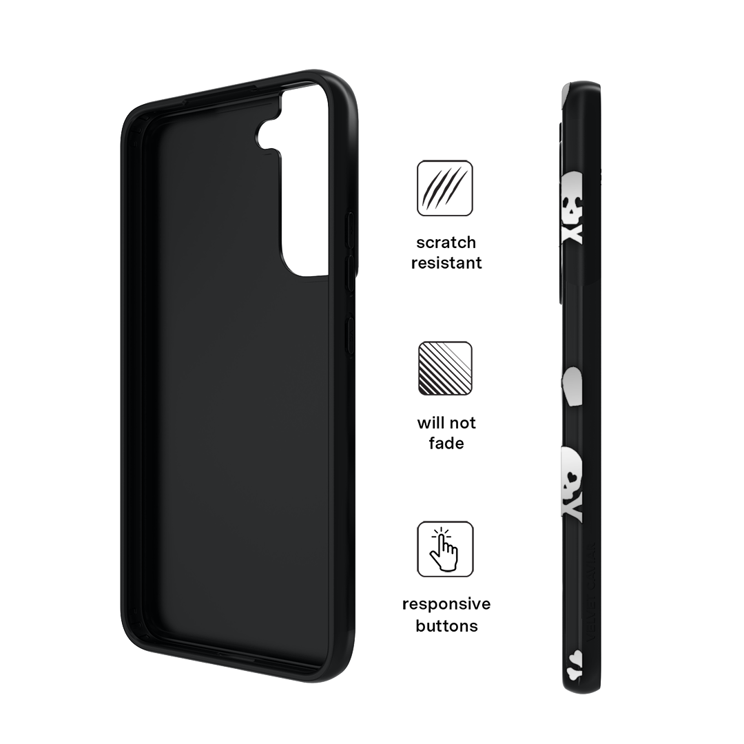 Chrome Skulls Samsung Case