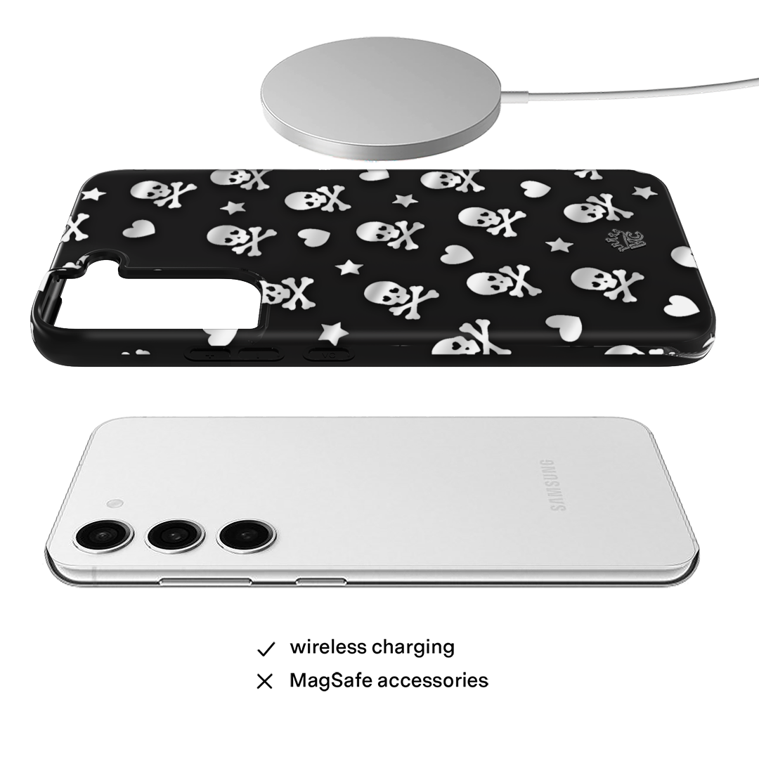 Chrome Skulls Samsung Case