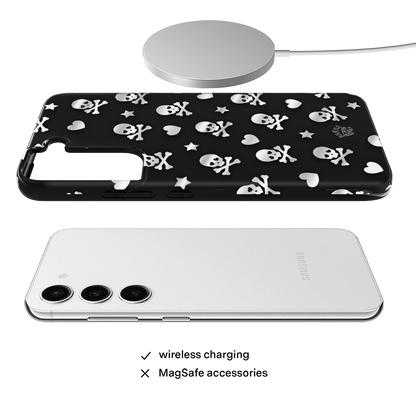 Chrome Skulls Samsung Case