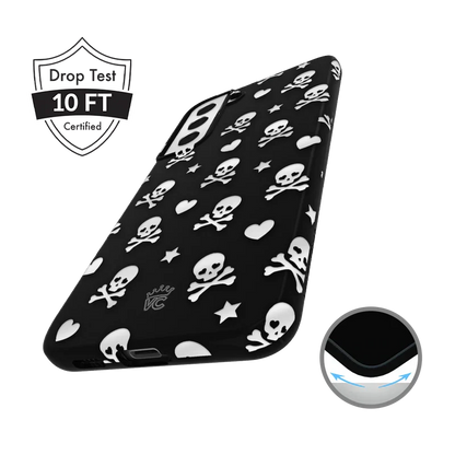Chrome Skulls Samsung Case