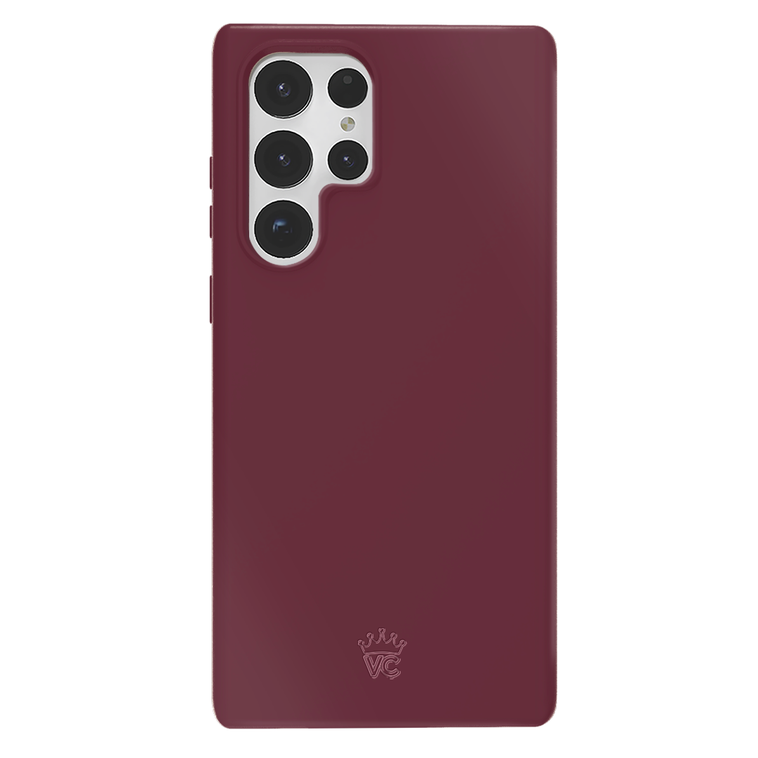 Burgundy 1990 Samsung Case