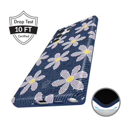 Denim Daisy Samsung Case