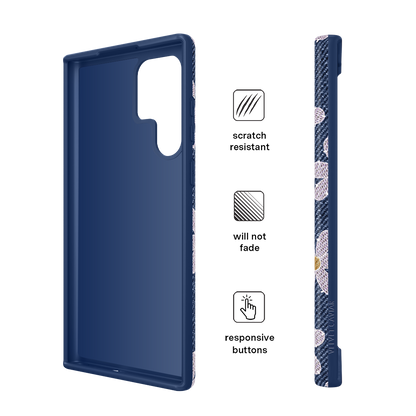 Denim Daisy Samsung Case