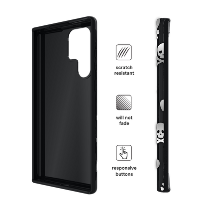 Chrome Skulls Samsung Case
