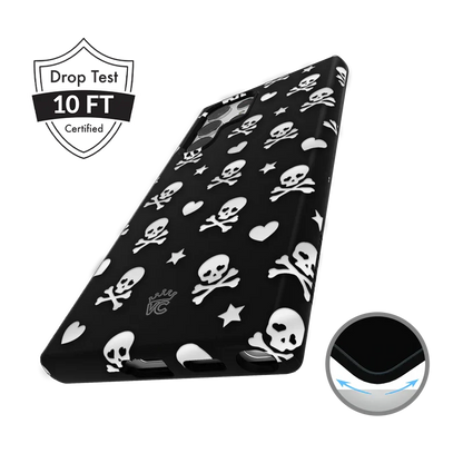 Chrome Skulls Samsung Case