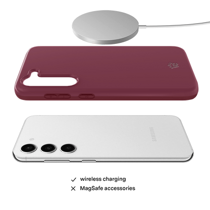 Burgundy 1990 Samsung Case
