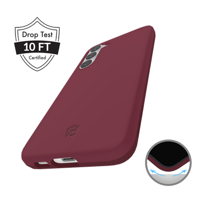 Burgundy 1990 Samsung Case
