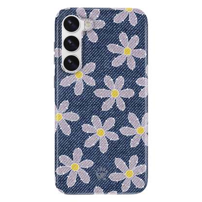 Denim Daisy Samsung Case