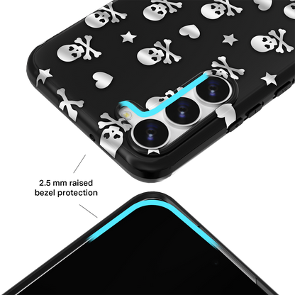 Chrome Skulls Samsung Case