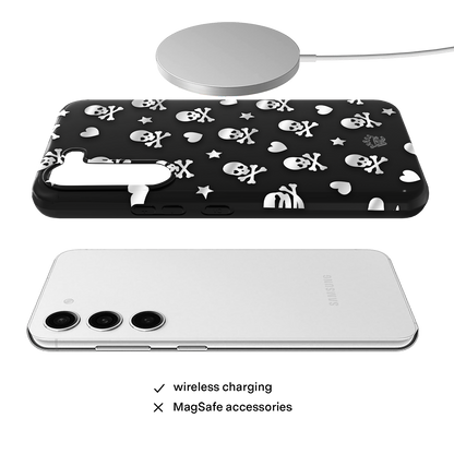 Chrome Skulls Samsung Case