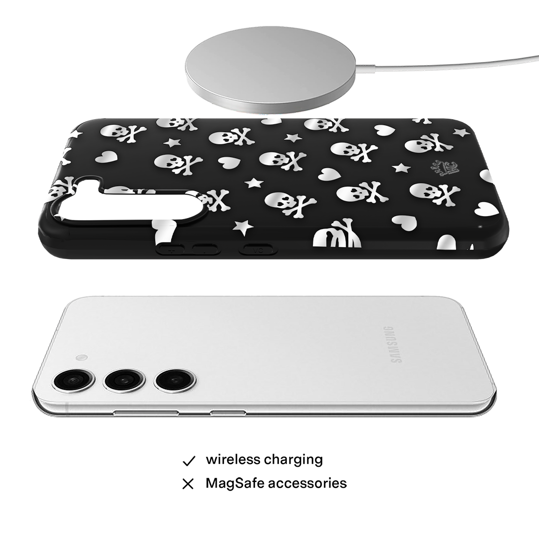 Chrome Skulls Samsung Case