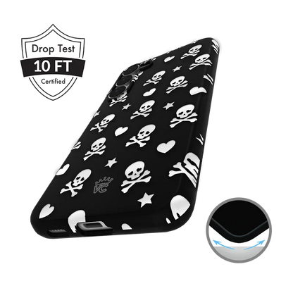 Chrome Skulls Samsung Case