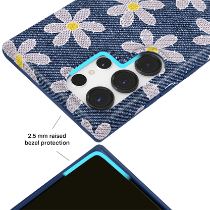 Denim Daisy Samsung Case
