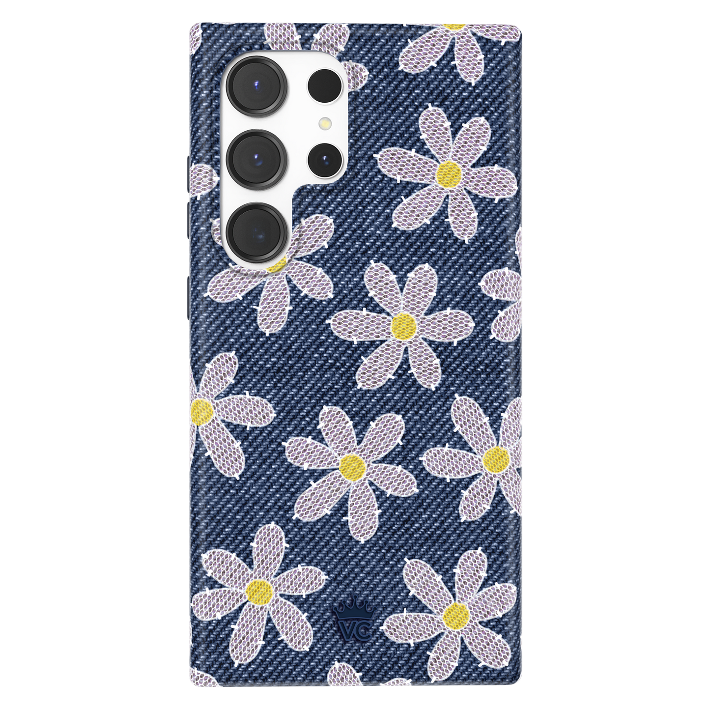 Denim Daisy Samsung Case