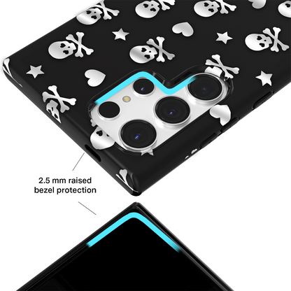 Chrome Skulls Samsung Case