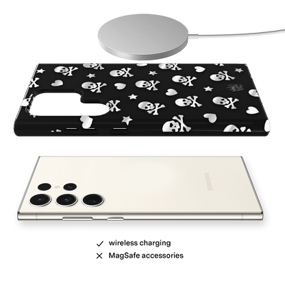 Chrome Skulls Samsung Case
