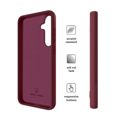 Burgundy 1990 Samsung Case